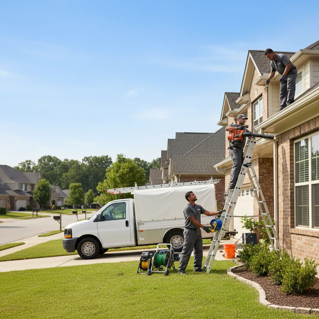 Home Gutter Service in Rice, MN near me
